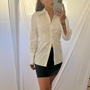 BOUTIQUE Green Faux Leather Mini Skirt